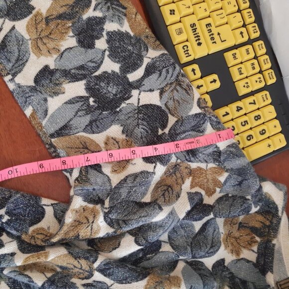 Vintage In Knit Floral Sweater Size M PreLoved Excellent Condition - Picture 8 of 9